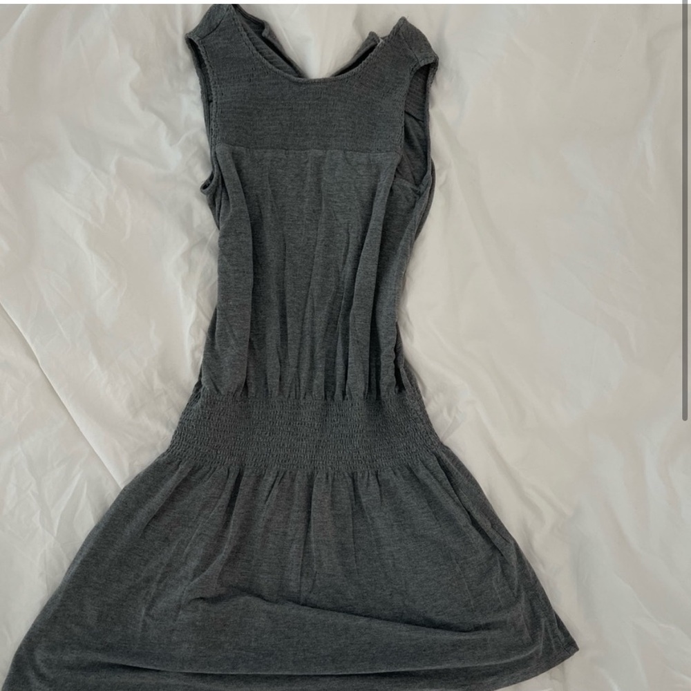 Y2K Joie stretchy grey mini dress